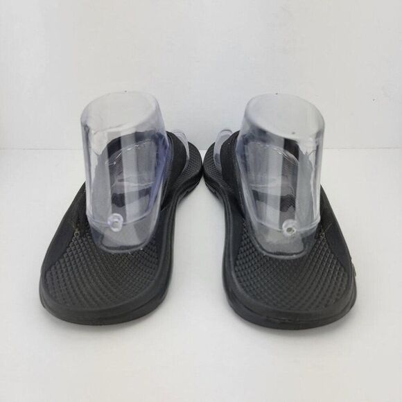 Chaco Mens Size 8 Black Thong Flip Flop Waterproof Sport Sandals - Picture 5 of 9